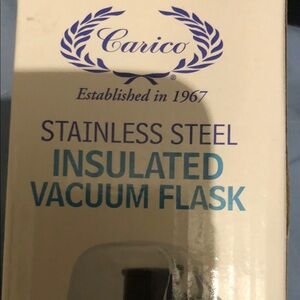 Stainless Steel Insulated Vacuum Flask - Silver